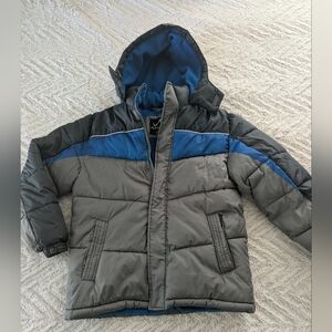 Vertical '9 Hooded Puff Coat